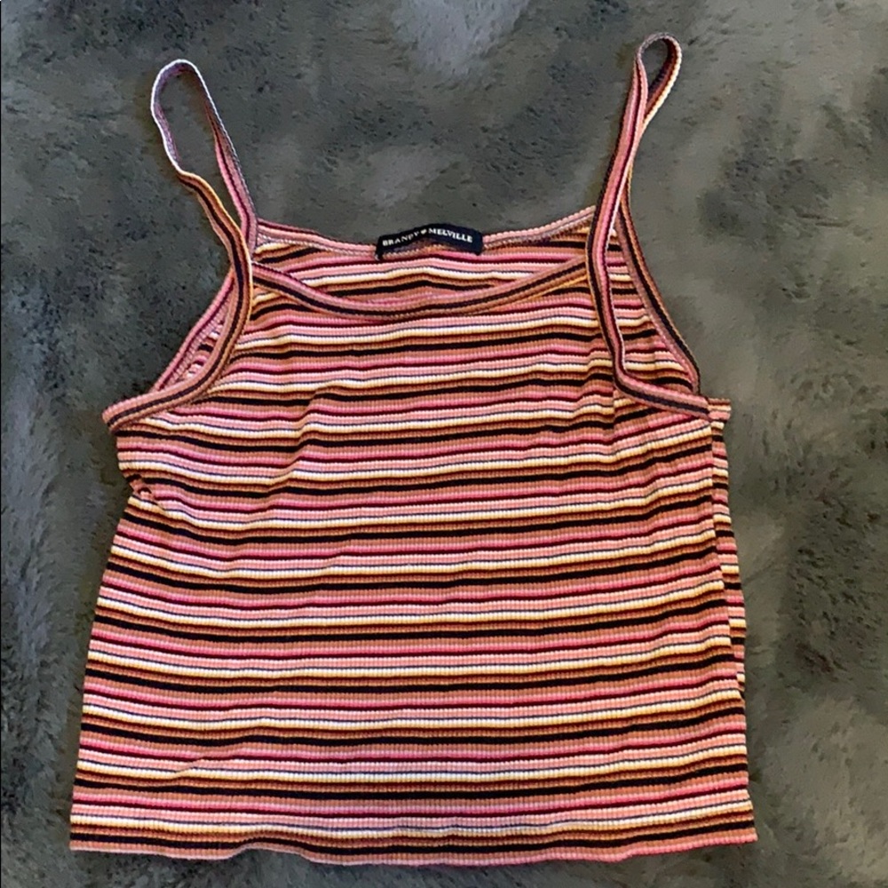 striped Brandy Melville tank top